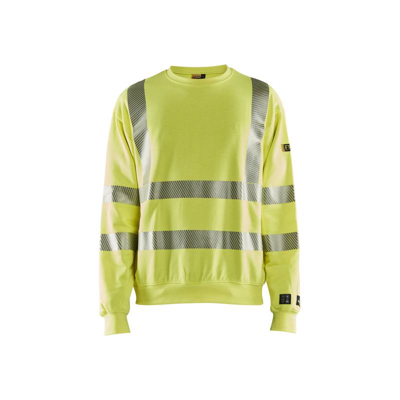 Sweat de chantier ATEX Multinormes haute-visibilité Coton - Blaklader - 3087