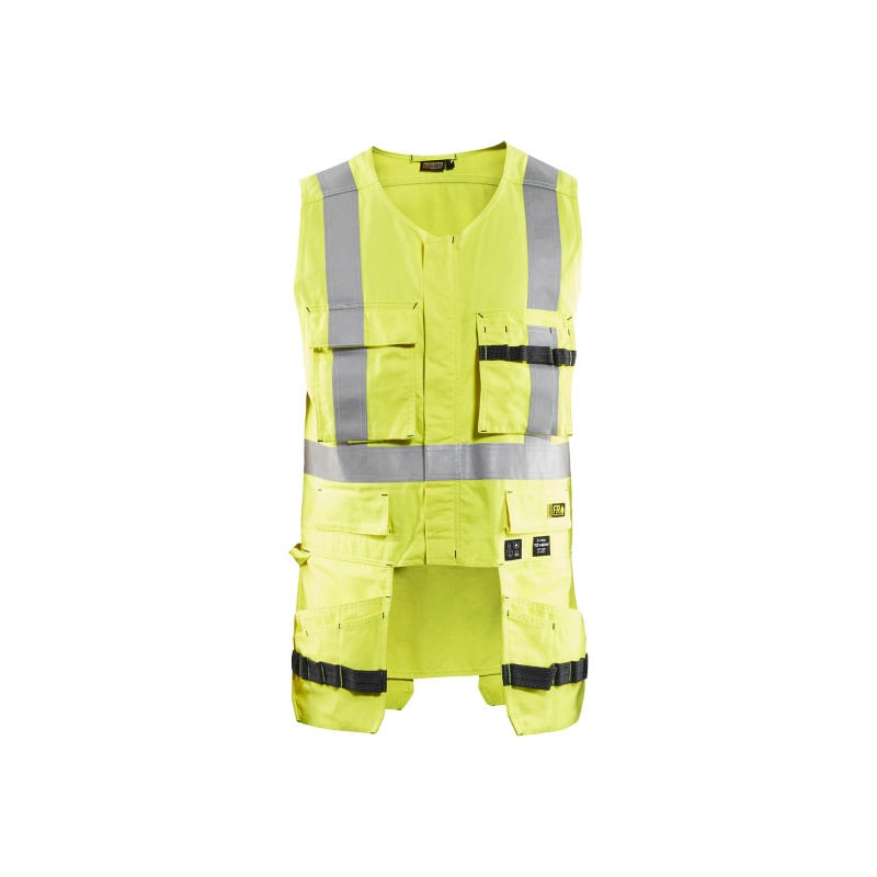 Gilet de chantier ATEX MULTINORMES INHERENT ignifugé haute-visibilité - Blaklader - 3089