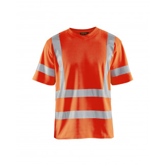 3380 T-shirt col V haute-visibilité anti-UV
