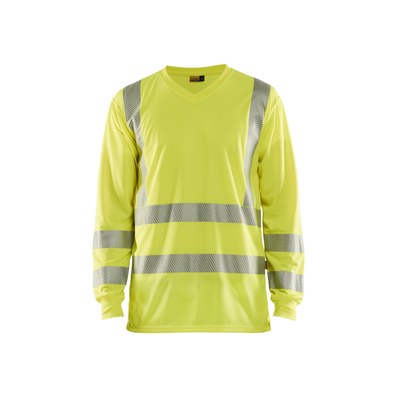 T-shirt de chantier haute-visibilité anti-UV à manches longues - Blaklader - 3385