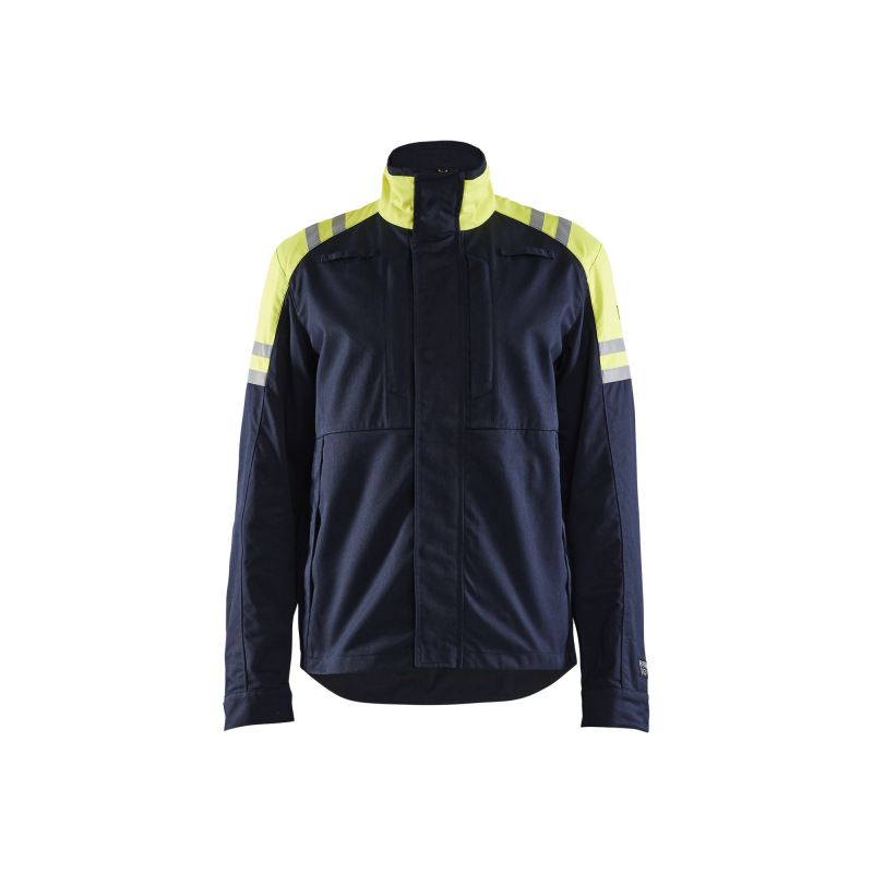 Veste de travail retardant flamme ATEX MULTINORMES INHERENT Steel Cotonpoly - Blaklader - 4505