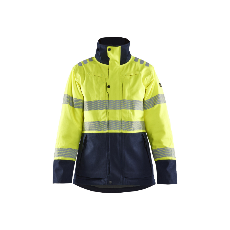 Veste ignifugée pluie haute-visibilité ATEX Multinormes hiver femme coton - Blaklader - 4917