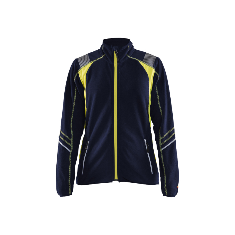 Veste de travail micropolaire détails fluo femme - Blaklader - 4973