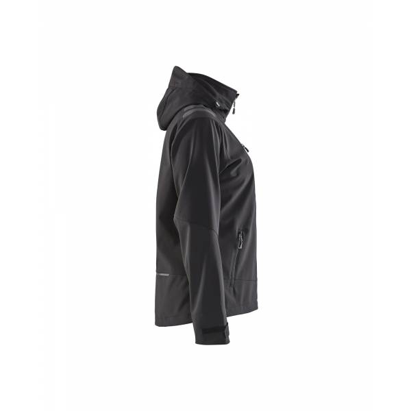 Veste softshell + transfert femme ARKOLIA - BLAKLADER - Noir