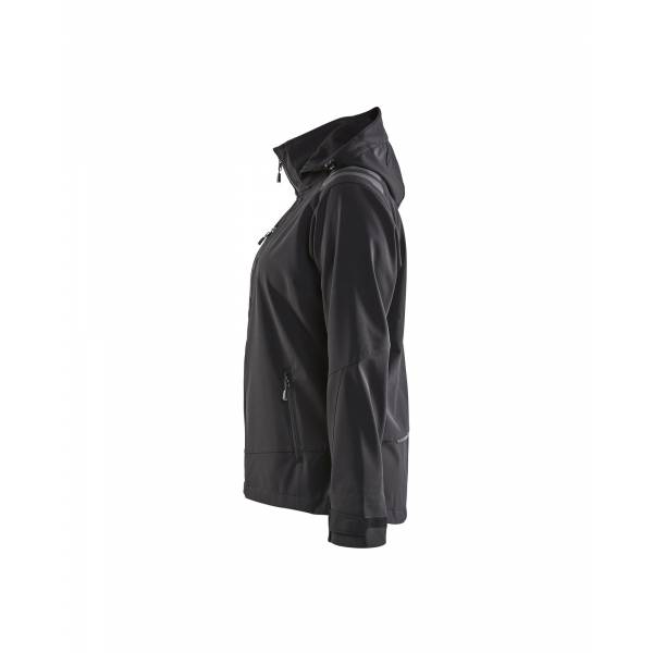 Veste softshell + transfert femme ARKOLIA - BLAKLADER - Noir