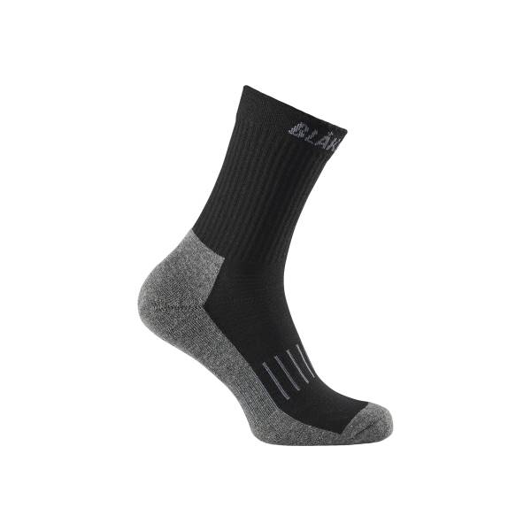 Chaussettes de travail en coton - Blaklader - 2507 Noir/gris foncé