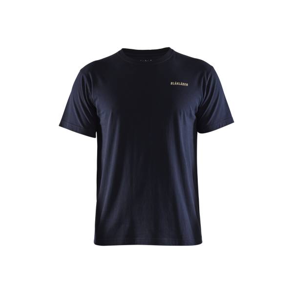 T-shirt de travail en coton - Blaklader - 9411 - Marine foncé