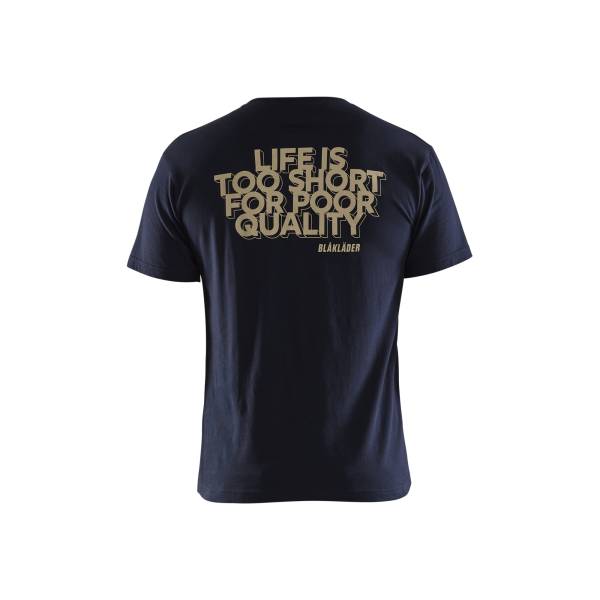 T-shirt de travail en coton - Blaklader - 9411 - Marine foncé