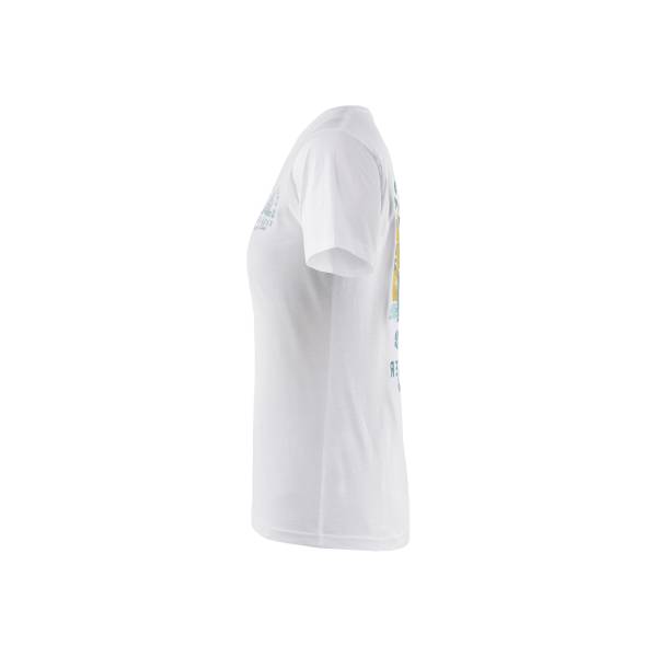 T-shirt de travail ajusté femme en coton - Blaklader - 9417 - Blanc