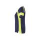 T-shirt de travail haute-visibilité femme coton - Blaklader - 3524 - Marine/Jaune fluo