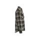 Chemise de travail flanelle robuste hiver coton - Blaklader - 3288 - Vert foncé/Noir