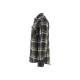 Chemise de travail flanelle robuste hiver coton - Blaklader - 3288 - Vert foncé/Noir