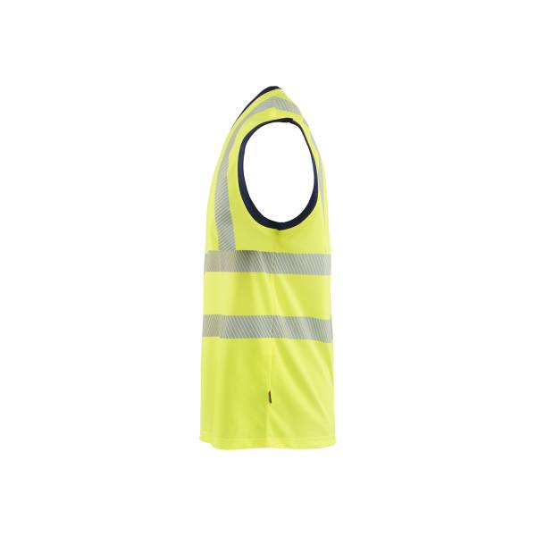 Gilet de chantier haute-visibilité - Blaklader - 3575 - Jaune fluo/Marine