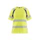 T-shirt de travail haute-visibilité femme - Blaklader - 3503 - Jaune fluo/Marine