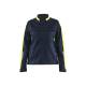 Veste de travail stretch anti-rayure femme - Blaklader - 4443 - Bleu/Jaune