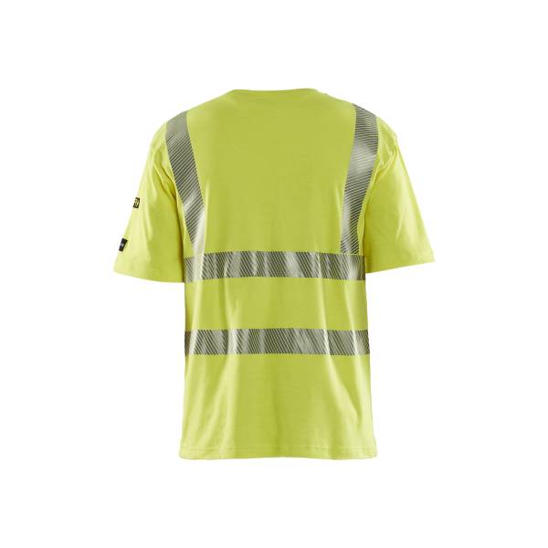 T-shirt de chantier ATEX MULTINORMES INHERENT haute-visibilité - Blaklader - 3480 - Jaune fluo
