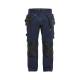 Pantalon de chantier Cordura stretch Polycoton - Blaklader - 1750 - Marine foncé