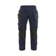 Pantalon de chantier stretch femme Polycoton - Blaklader - 7132 Marine foncé