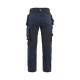 Pantalon de chantier stretch femme Polycoton - Blaklader - 7132 Marine foncé