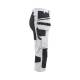 Pantacourt de chantier stretch femme X1900 - Blaklader - 7109 Blanc/Noir