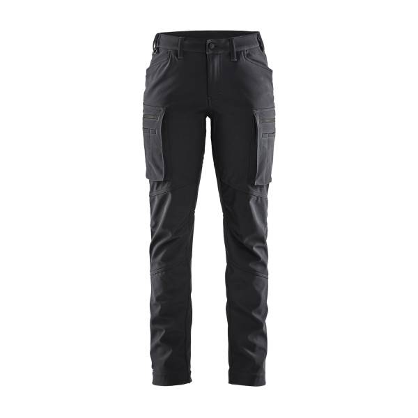 Pantalon Softshell hiver femme - Blaklader - 7177 Noir