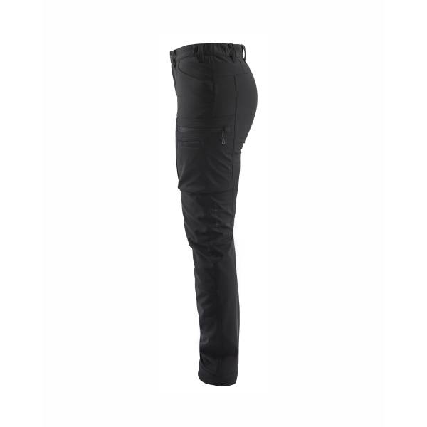 Pantalon Softshell hiver femme - Blaklader - 7177 Noir