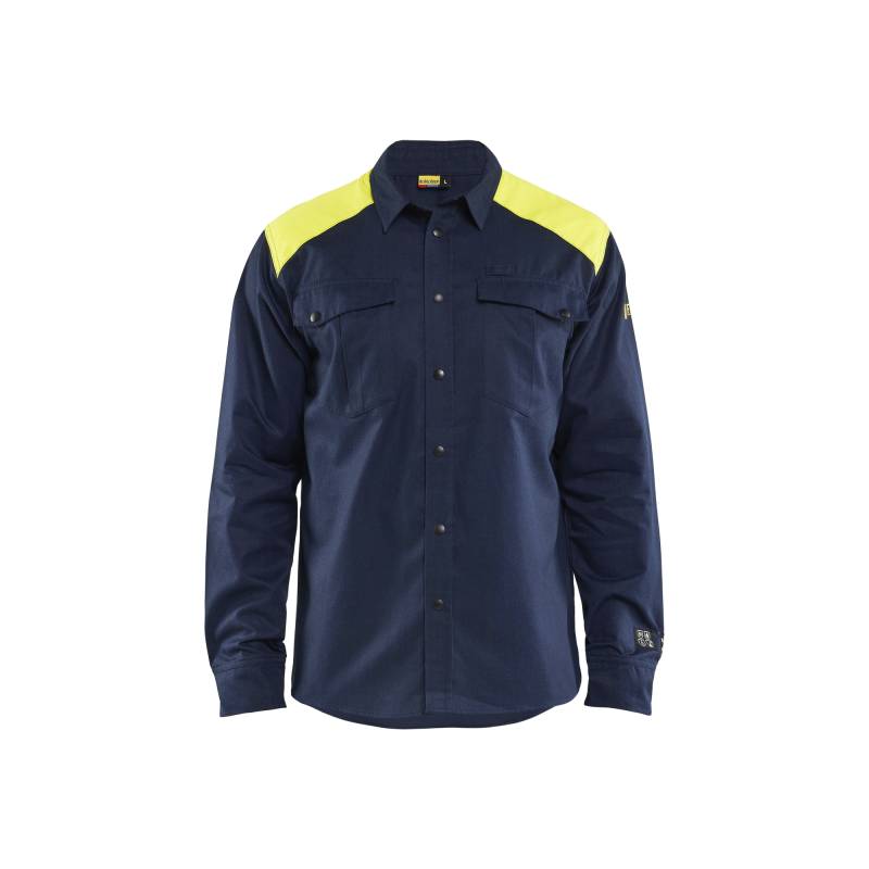 Chemise de travail ATEX Multinormes haute-visibilité - Blaklader - 3238
