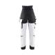Pantalon de chantier grossesse stretch 4D - Blaklader - 7102 - Blanc/Noir