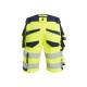 Short de chantier haute-visibilité stretch - Blaklader - 1120 - Jaune fluo/Marine