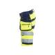 Short de chantier haute-visibilité stretch - Blaklader - 1120 - Jaune fluo/Marine
