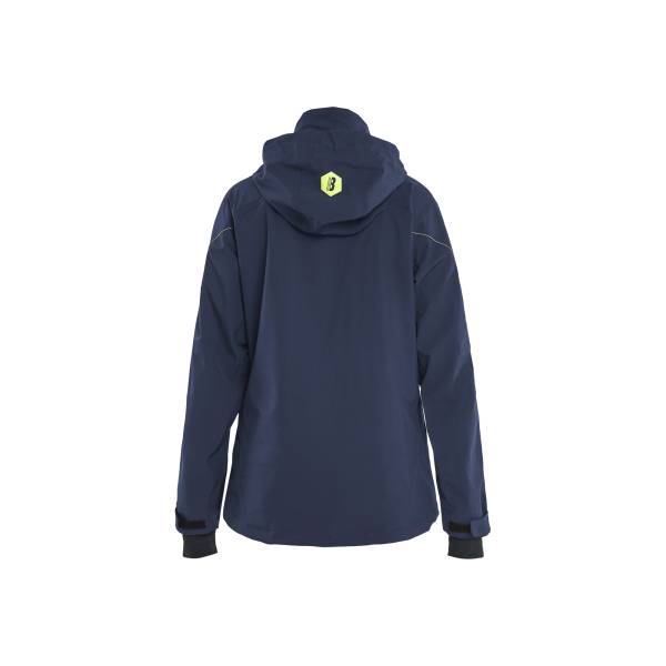 Veste hardshell imperméable stretch femme - Blaklader - 4403 - Bleu/Jaune