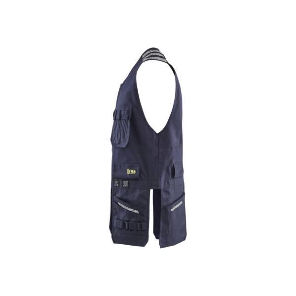 Gilet de chantier retardant flamme inhérent - Blaklader - 3039 - Marine