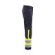 Pantalon de travail ATEX multinormes haute-visibilité - Blaklader - 1491 Marine/Jaune fluo