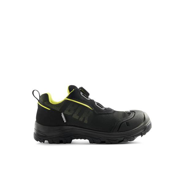 Chaussures de sécurité basses Storm imperméables S7 - Blaklader - 2477 - Noir/Jaune fluo