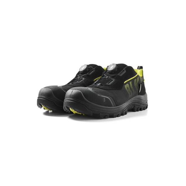 Chaussures de sécurité basses Storm imperméables S7 - Blaklader - 2477 - Noir/Jaune fluo