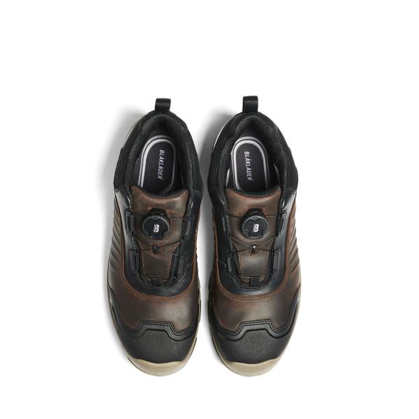 Chaussures de sécurité basses cuir Storm S7 - Blaklader - 2491 - Marron/Noir