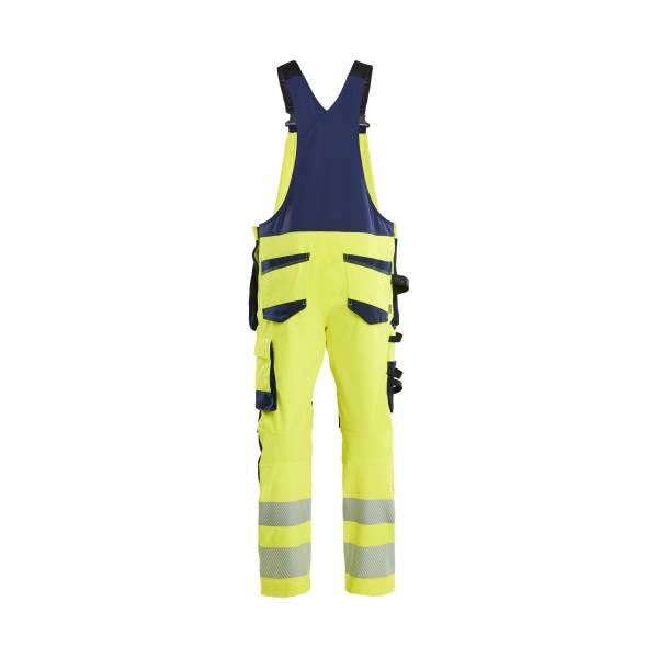 Salopette de chantier haute-visibilité - Blaklader - 2626 Jaune fluo/Marine