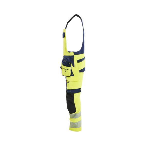 Salopette de chantier haute-visibilité - Blaklader - 2626 Jaune fluo/Marine