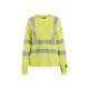 T-shirt de chantier ignifugé haute-visibilité femme Cotonpoly - Blaklader - 3469 - Jaune fluo