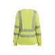 T-shirt de chantier ignifugé haute-visibilité femme Cotonpoly - Blaklader - 3469 - Jaune fluo