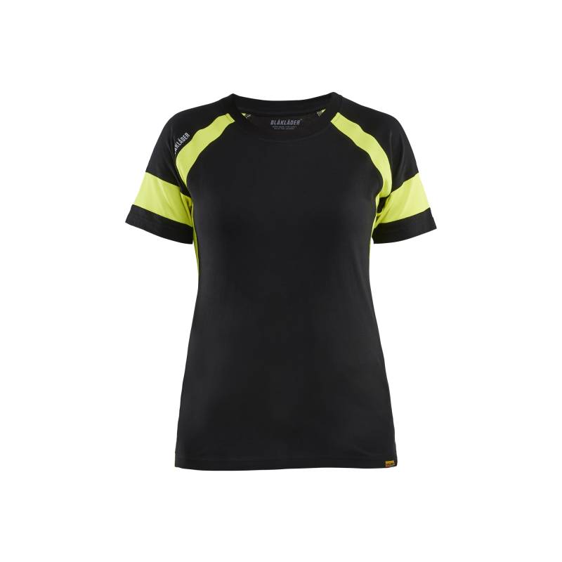 T-shirt de travail haute-visibilité femme coton - Blaklader - 3524