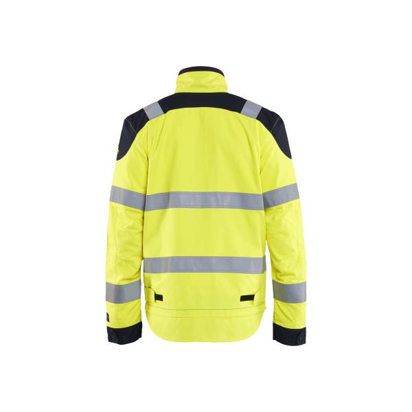 Veste de travail ATEX MULTINORMES APC 2 haute-visibilité - Blaklader - 4418 - Jaune fluo/Marine
