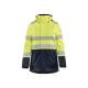 Veste hardshell ATEX multinormes haute-visibilité ignifugé femme - Blaklader - 4449 - Jaune fluo/Marine