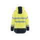 Veste hardshell ATEX multinormes haute-visibilité ignifugé femme - Blaklader - 4449 - Jaune fluo/Marine