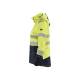 Veste hardshell ATEX multinormes haute-visibilité ignifugé femme - Blaklader - 4449 - Jaune fluo/Marine