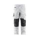 Pantalon de chantier peintre stretch Ripstop - Blaklader - 1095 - Blanc/Gris foncé
