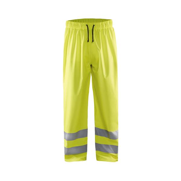 Pantalon de chantier pluie haute-visibilité - Blaklader - 1384 - Jaune fluo