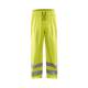Pantalon de chantier pluie haute-visibilité - Blaklader - 1384 - Jaune fluo
