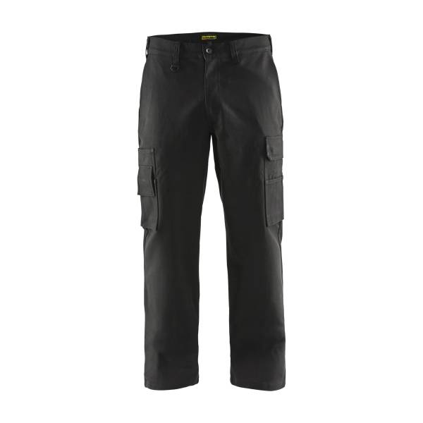 Pantalon de chantier 100% coton - Blaklader - 1400 - Noir