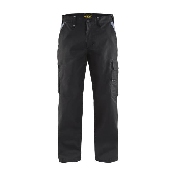Pantalon de travail coton épais - Blaklader - 1404 - Noir/Gris clair